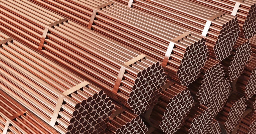 copper commodity stockpiles