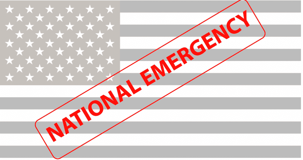 USA national emergency